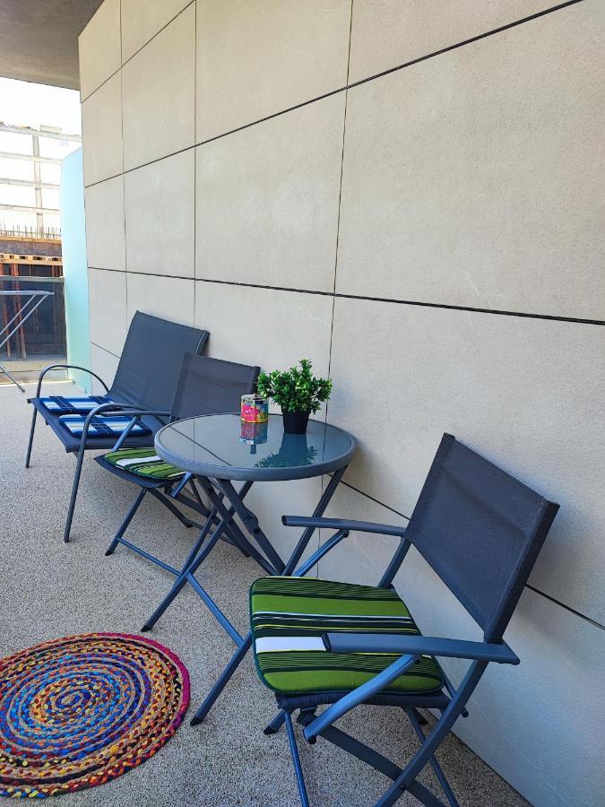 Apartament Studio Teo Blue In Mamaia Nord ナボダリ エクステリア 写真