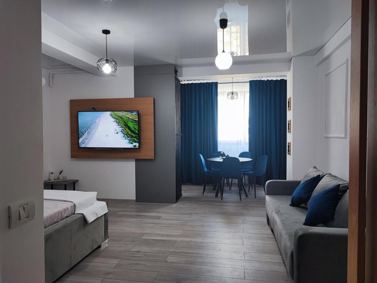 Apartament Studio Teo Blue In Mamaia Nord ナボダリ エクステリア 写真