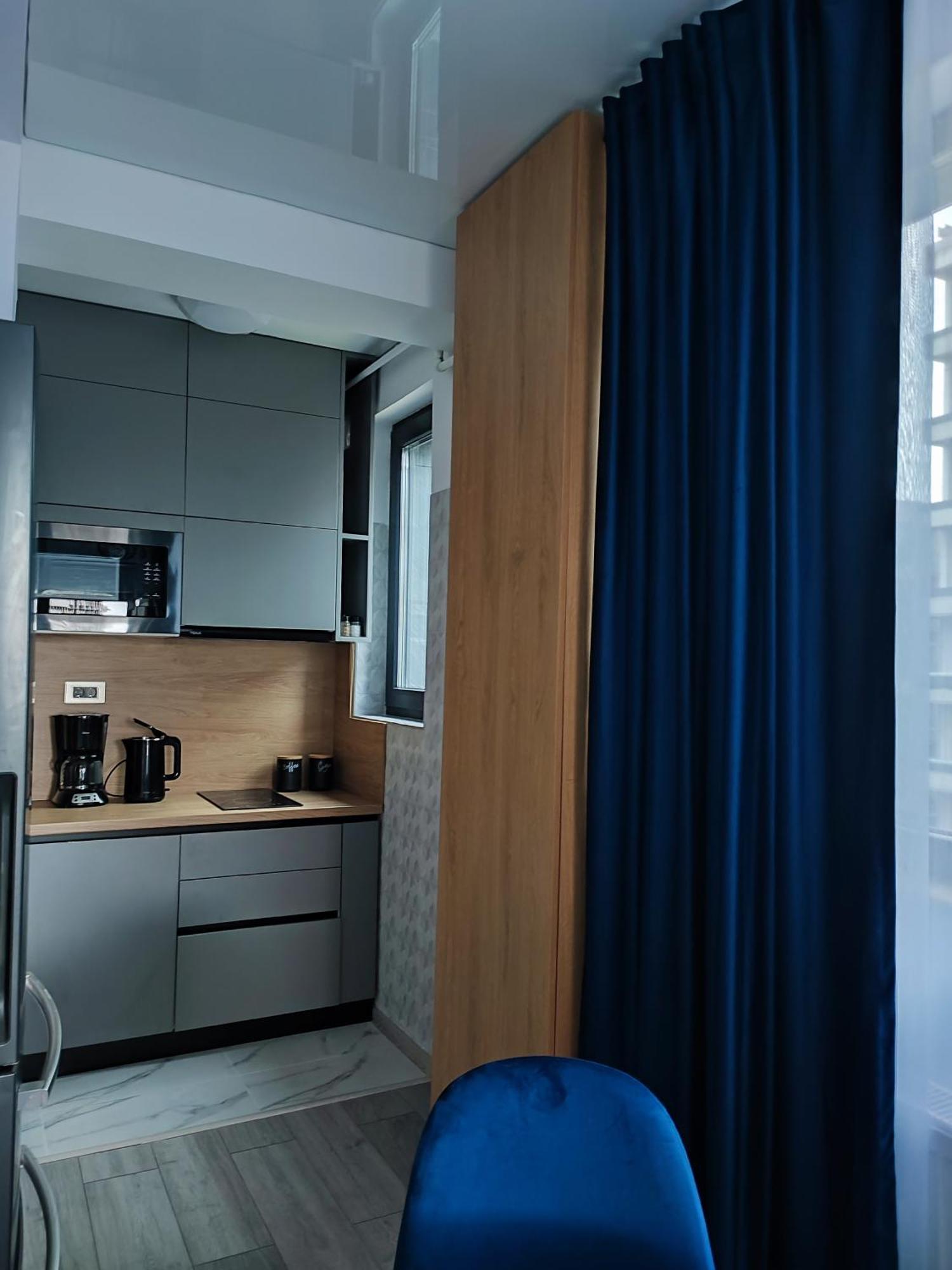 Apartament Studio Teo Blue In Mamaia Nord ナボダリ エクステリア 写真