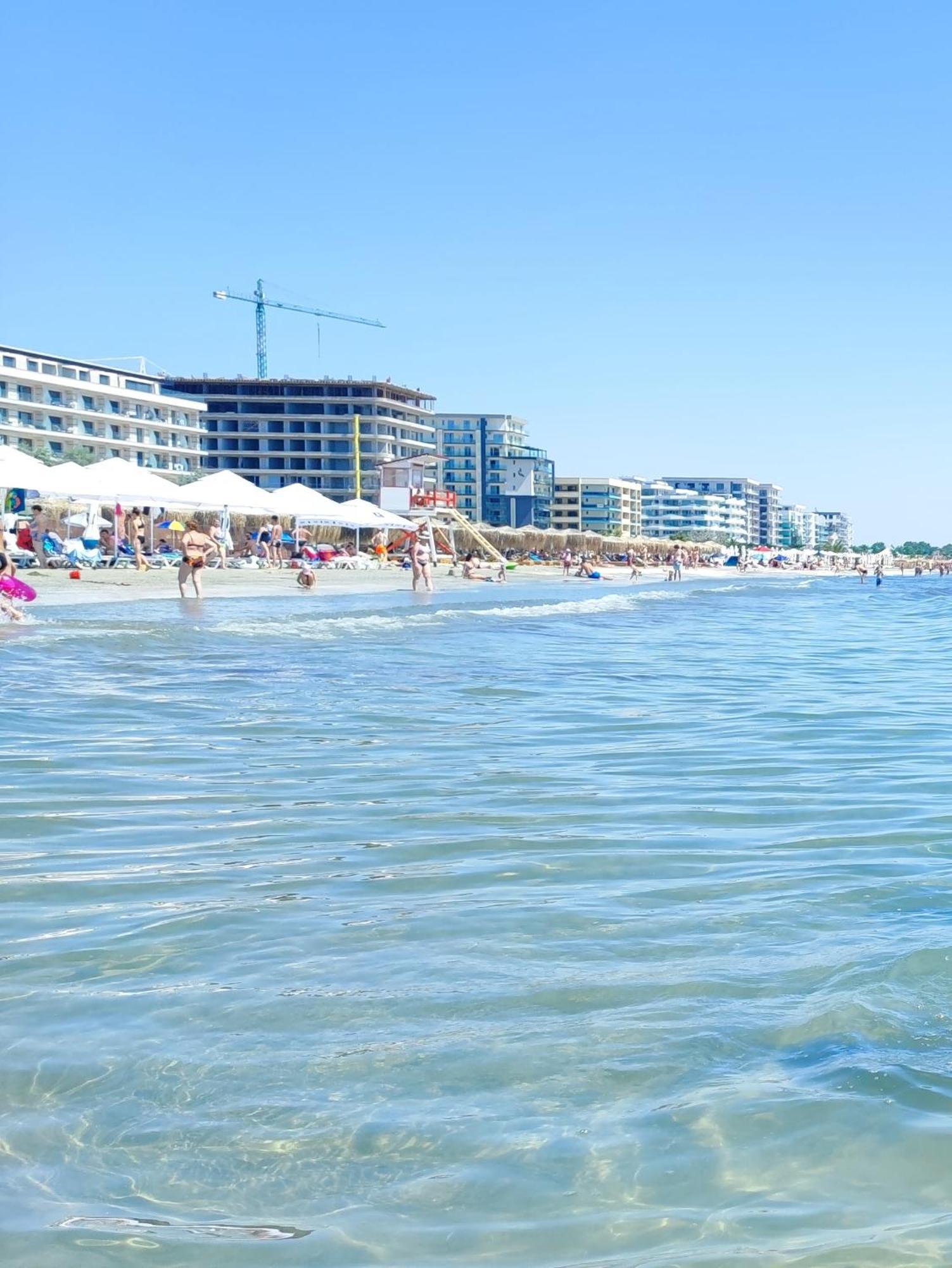 Apartament Studio Teo Blue In Mamaia Nord ナボダリ エクステリア 写真
